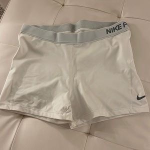 White Nike pro